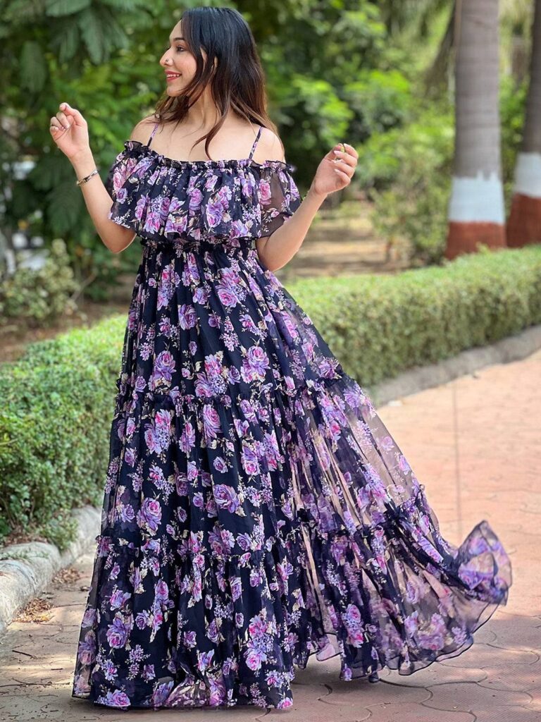 off- shoulder dress